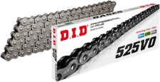 D.I.D. Natural 120L 525 VO Professional O-Ring Chain 525VO X 120