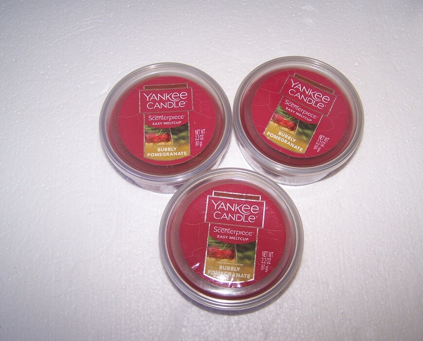 Yankee Candle Scenterpiece Meltcup 3 Pack You Pick/ U Choose Scent