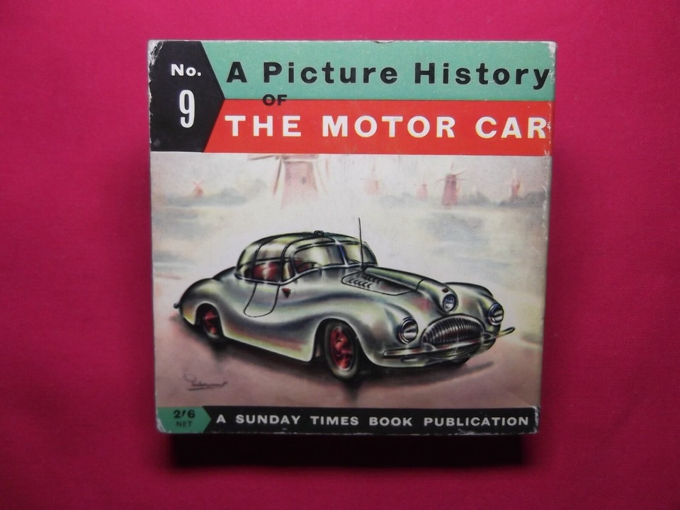 VINTAGE SUNDAY TIMES A PICTURE HISTORY OF THE MOTOR CAR BOOK No. 9 eBay