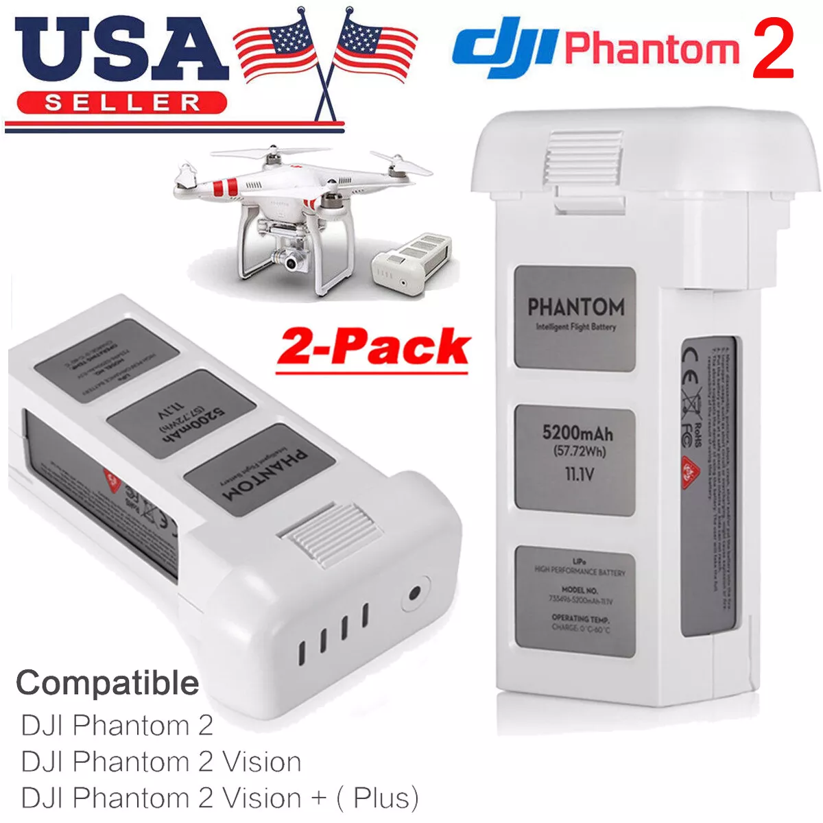 Vision hotsell drone battery
