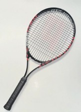 Prince Thunder 110 Adult Tennis Racquet Black/Red Lightweight Performance Model