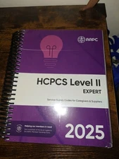 AAPC HCPCS Level II Code Book 2025 Medical Coding 2025 books