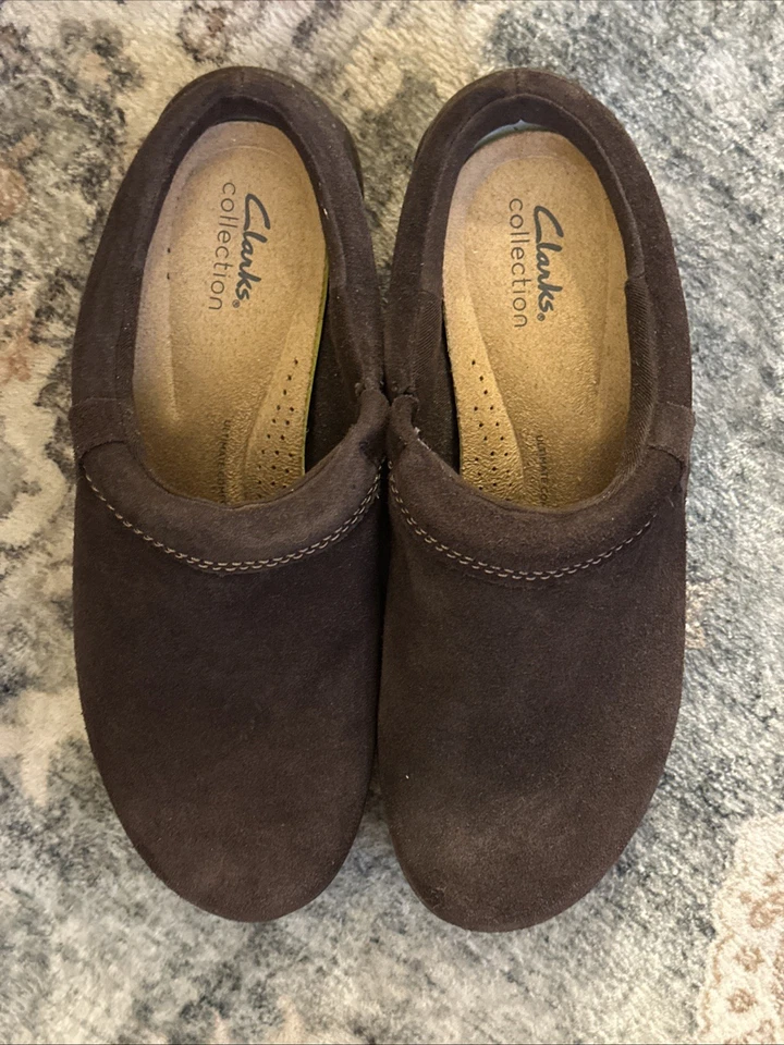 Coleção por Clark’s Cc ROSEVILLE Dark 9 Sapatos Femininos Couro Marrom - Imagem 4 de 4