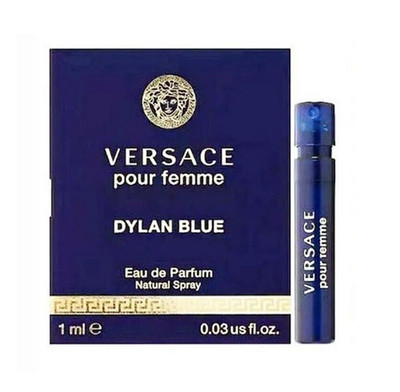 Versace Dylan Blue Vial Pour Femme 0.03 oz EDP for Women