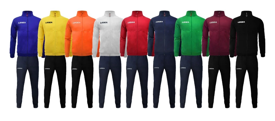 Tuta LEGEA Uomo/Donna | 9 Colori | Taglie M-2XL | Triacetato Traspirante Leggera