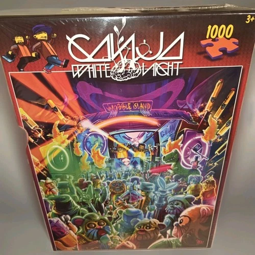 Ganja White Night Jigsaw Puzzle Wobble Island New In Box