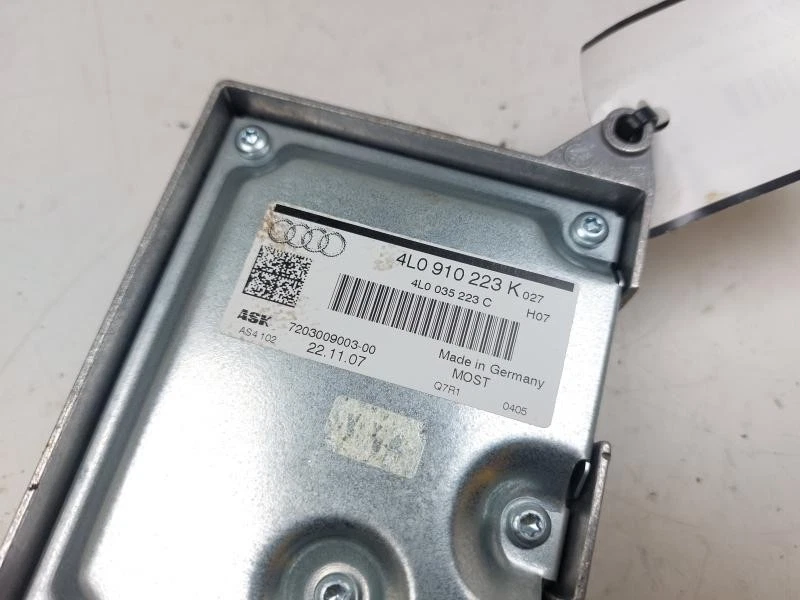 4L0910223K CENTRALINA CONTROLLO AMPLIFICATORE AUDIO AUDI Q7 (4L) 3.0 TDI 24V AUT - Immagine 4 di 4