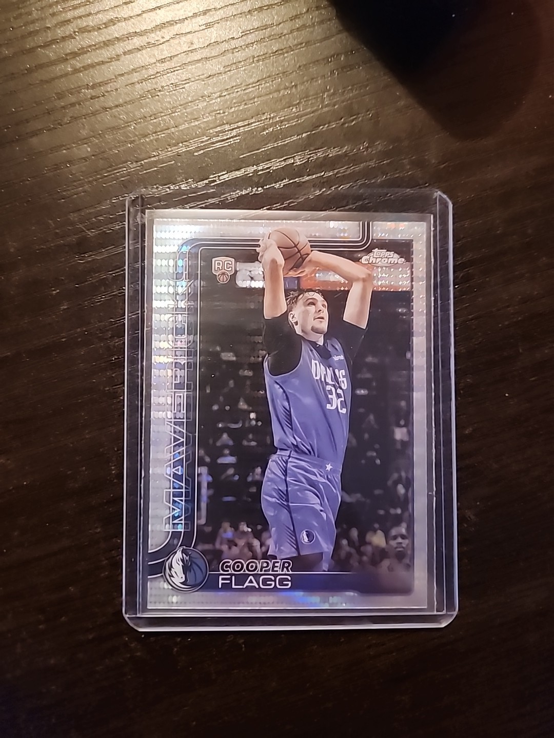 2025-26 Topps Chrome - Pulsar Refractor Cooper Flagg RC #251 Dallas Mavericks