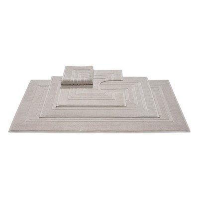 Badematte Badteppich Vandyck HOUSTON 169 stone Baumwolle Stein beige grau