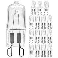 Modee G9 Halogen-Kapsellampe 28W 350Lm 2700K Warmweiß 16 StüCk Dimmbar
