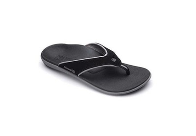 SPENCO Yumi Total Support Carbon/Pewter Black Men's Sandal Pick Size 7 9 NEW