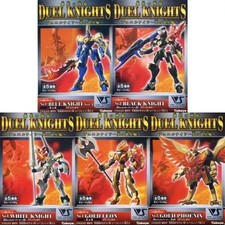 Steel Warrior Duel Knights Mini Figure Set All 5 Types Fire Planet Collection