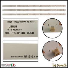 KIT 2 BARRE LED TV PER MPMAN TLX32HDA