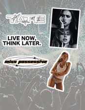 Tate Mcrae 4pc Sticker Pack