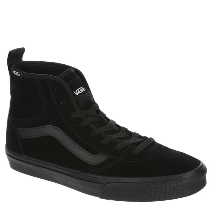 Suede All Black High Top Vans Mens Vans Men S Ashwood High Top