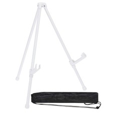 Tabletop Easel Stand for Display, 14in Table Top Easel Small Portable, White