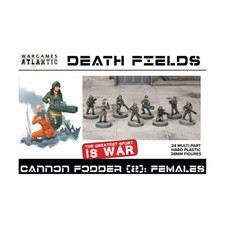 Wargames Atlantic Fantasy Minis 28mm Cannon Fodder (2) - Females New