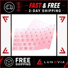 Silicone Keyboard Cover Skin for Microsoft Surface Pro 7 6 5 4 Pink Ombre