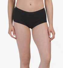 Calvin Klein Women's Monochrome Cotton Boyshort 3 Pack Black/Charcoal/Gray Sz M