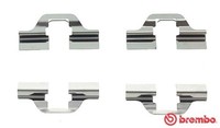 Brembo A 02 205 ZubehöRsatz, Scheibenbremsbelag FüR Skoda Toyota Vw