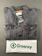 Levi's Giacca Trucker Denim Uomo Taglia L - Ottime Condizioni