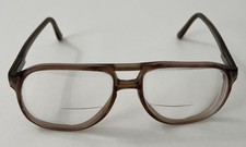 Vintage Stetson Aviator Frames ONLY Brown Gradient Double Bridge 140 153 39 A