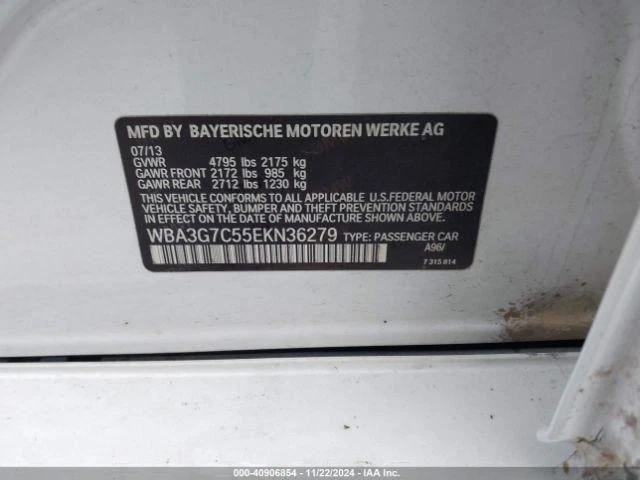 2014 BMW 328I Front Drive Shaft A8SP 4WD 2.00L Used 61000 Miles OEM Foto 2 de 4