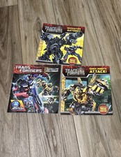Transformers - PB Book Lot: Operation Autobot, Satellite Meltdown, Robots Attack