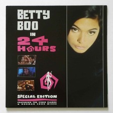 Betty Boo - 24 Hours Special Edition UK 12" Vinyl Single 1990. LEFT 45T. NM