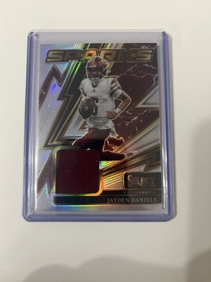 2025 Panini Select Sparks Prizm Jayden Daniels /149 #SPK-JDA Commanders