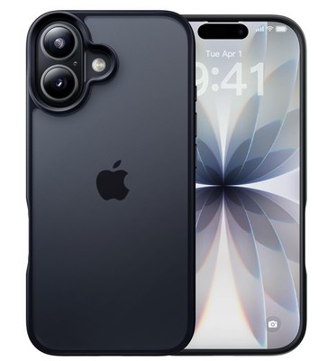 Casekoo Armor Shockproof Designed für iPhone 17 17 6,3'', schwarz 