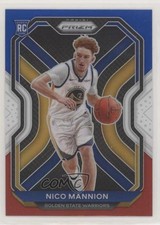 2020-21 Panini Prizm Red White & Blue Prizm Nico Mannion #293 0o6v