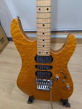 SCHECTER NV-3-24-AL Used Alder body Maple neck Maple fingerboard w/Gig case
