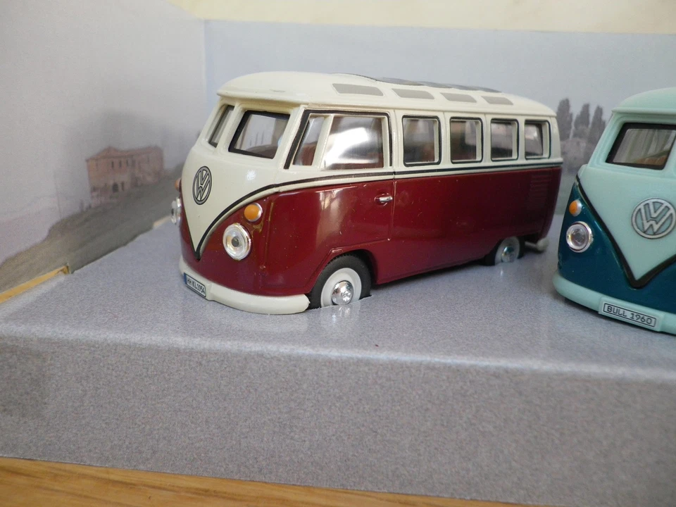 1/43 Schuco Junior Line set Volkswagen Combi T1 - Samba, Bus, Pick-up - Photo 2/4