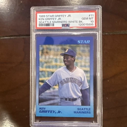 1989 Star Griffey Jr. #11 Ken Griffey Jr. WHITE BACK - PSA 10