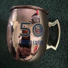 New York Islanders 50th Anniversary Copper Mug Moscow Mule