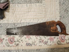 h disston sons philada vintage handsaw