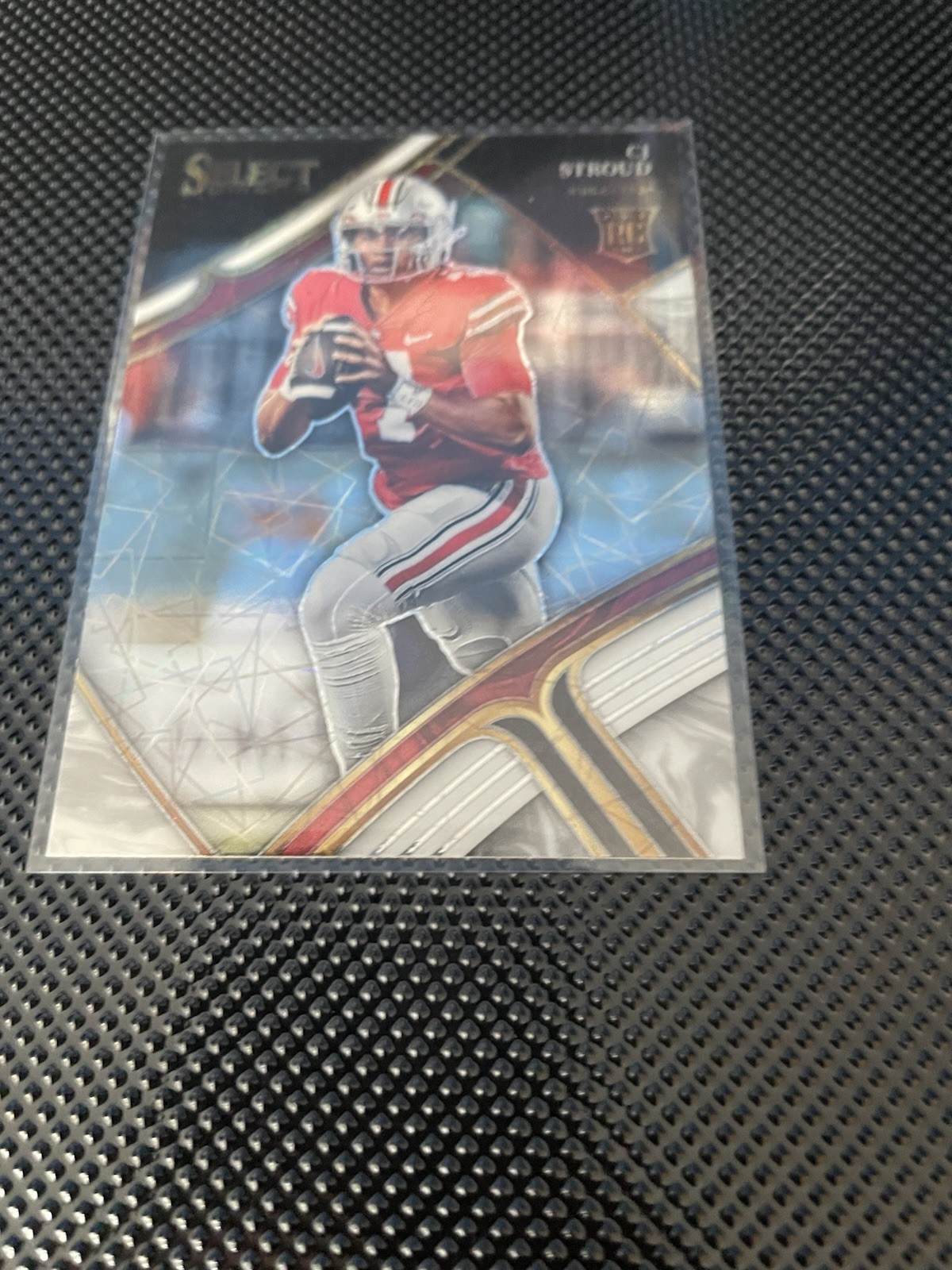 2023 Panini Select Draft Picks 102 C.J. Stroud Red Lazer Prizm