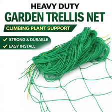 Heavy Duty Garden Trellis Netting Climbing Plants Support Mesh Grow Net Outdoor