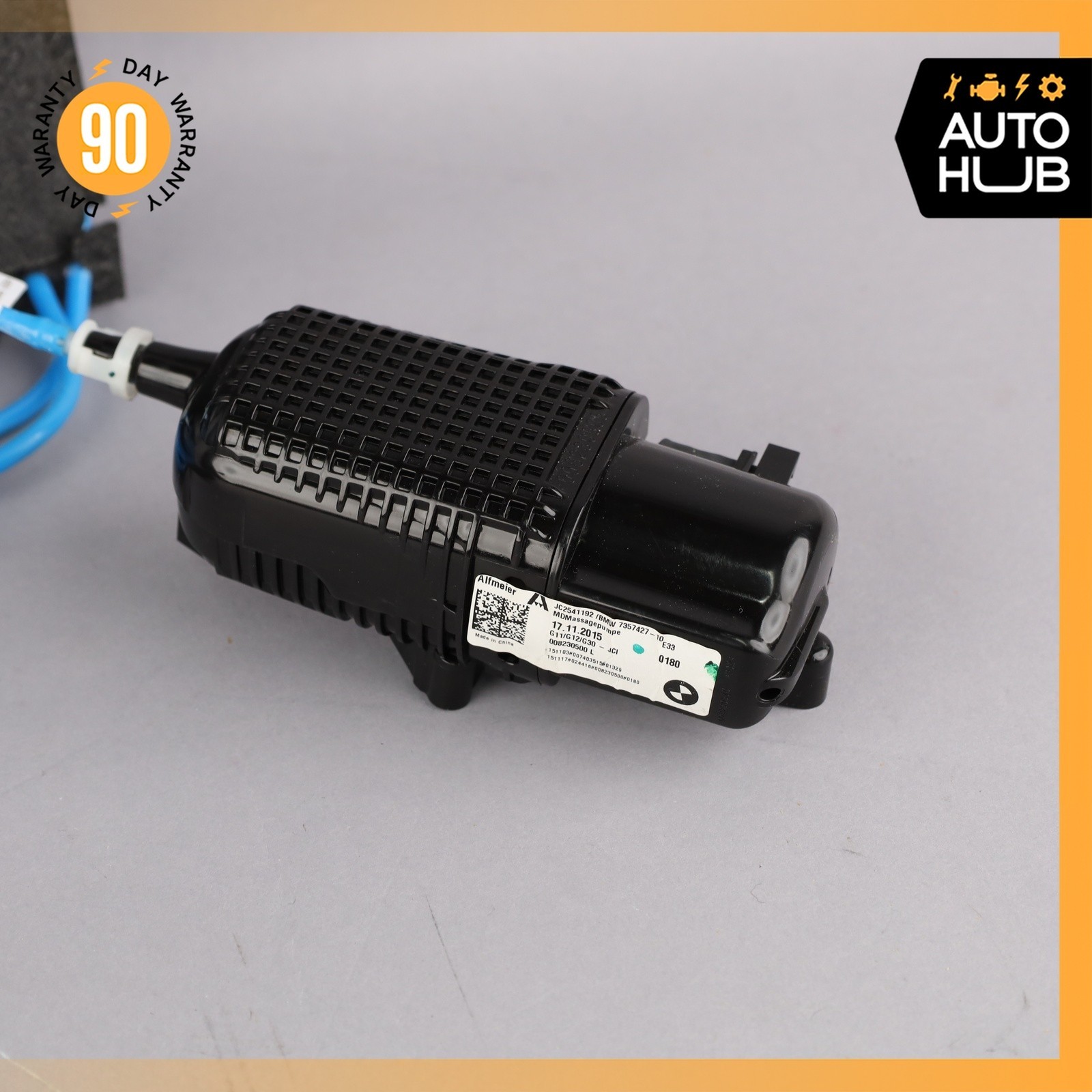16-25 BMW G12 750Li Front Right Seat Upper Massage Pad w/ Pump 52207459840 OEM