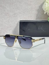 Cazal MOD995 Sunglasses Black Gold Frame Gradient Purple Lens 63-10-145