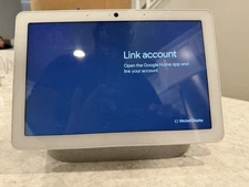 Google Nest Hub Max Chalk GA00426-US 10 HD Inch Display Used Great Condition
