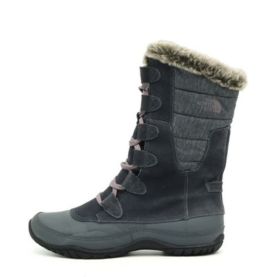 The North Face Damen NF00A0Z3 Stiefel Grau Textil, Winter Winterstiefel EU 37.5