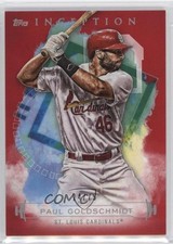 2019 Topps Inception Red 24/75 Paul Goldschmidt #38 0t2