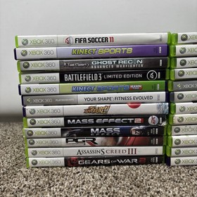 Microsoft Xbox 360 Video Game Lot Of 24 All Tested