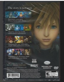 Kingdom Hearts II (Greatest Hits) PS2 (Brand New Factory Sealed US Version) Play