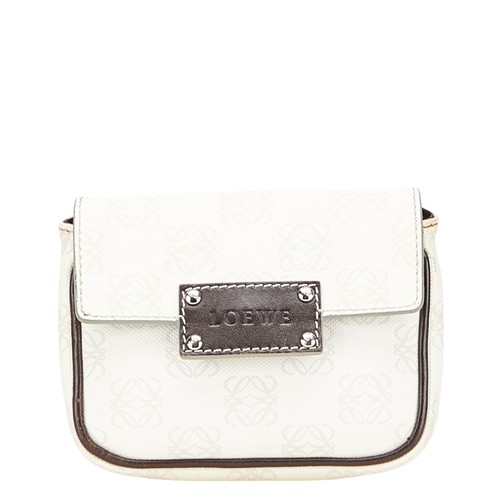 LOEWE Repeat Anagram Diagonal Umhängetasche Schultertasche 330605 Damen 【Gebraucht】 - Bild 22 von 22