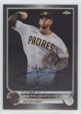 2022 Topps Chrome Veteran Joe Musgrove #CVA-JMU Auto 0u17