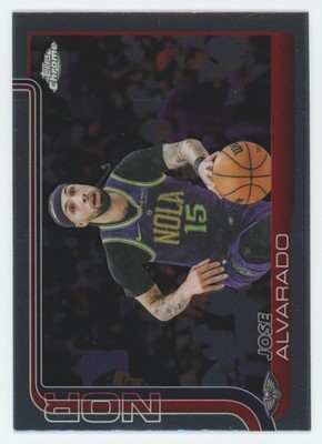 2025-26 Topps Chrome Jose Alvarado New Orleans Pelicans #144