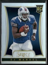 EJ Manuel Rookie 2013 Panini Select #185 Prizm Silver Buffalo Bills I73